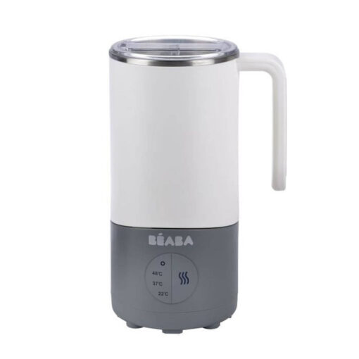 Beaba, MilkPrep Babyflesbereider - White Gray EU