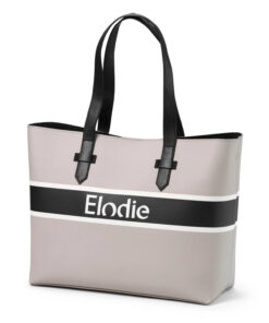 Elodie Luiertas Saffiano Logo Tote