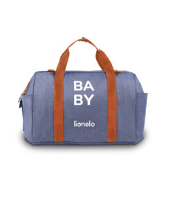 Lionelo Ida luiertas blauw denim voor aan kinderwagen