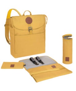 Lässig greenlabel backpack / luier- en verzorgingstas Adventure Lemon Curry