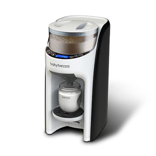 BabyBrezza FRP0046 Formula Pro Advanced Babyflesmaker, Gedoseerd En Mengt Heet Water En Melkpoeder Met Één Druk Op De Knop, Zwart, 1 Stuk