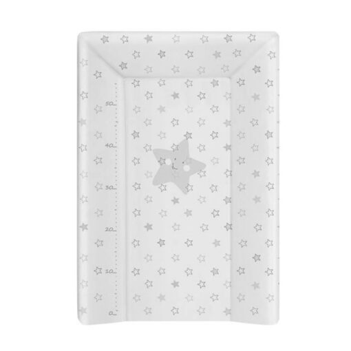 BABYCALIN Luxe aankleedkussen 50 x 70 cm Etoile Gray Printed Toise