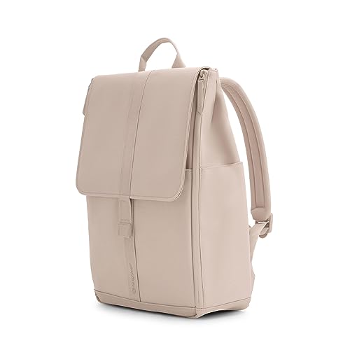 Bugaboo luierrugzak, duurzame tas van gerecyclede materialen, waterafstotend, makkelijk schoon te maken, inclusief verschoonmat en geïsoleerde bekerhouder, Desert Taupe