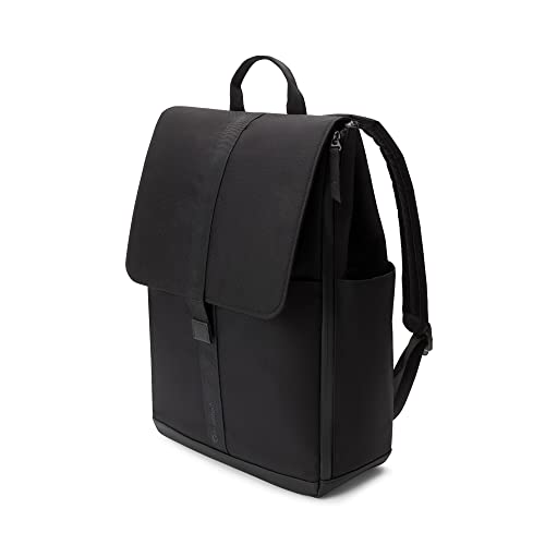 Bugaboo luierrugzak, duurzame tas van gerecyclede materialen, waterafstotend, makkelijk schoon te maken, inclusief verschoonmat en geïsoleerde bekerhouder, Midnight Black