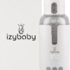 izybaby Nomad, draagbare flessenwarmer/auto, instelbare temperatuur, USB-opladen, melkverwarmer