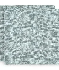 Jollein - Hydrofiele Multidoeken (115x115cm) 2 pack - Hydrofiele doeken - Snake Ash Green