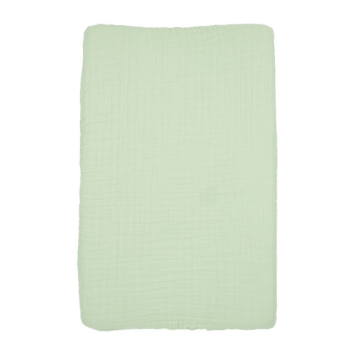 Meyco Aankleedkussenhoes Uni - Pre-washed - Soft Green