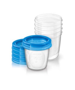 Philips Avent - Bewaarbekers voor moedermelk - 180ml - 5 stuks