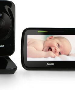 Alecto DVM149 - Babyfoon met camera - Temperatuurweergave - Zwart