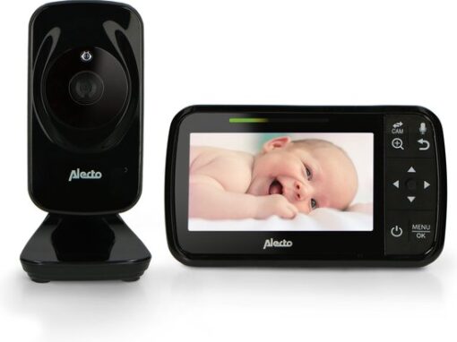 Alecto DVM149 - Babyfoon met camera - Temperatuurweergave - Zwart