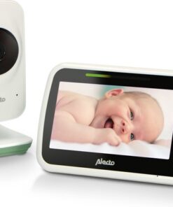 Alecto DVM149GN - Babyfoon met camera - Temperatuurweergave - Wit-Groen