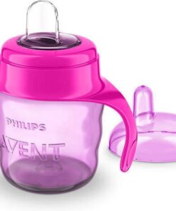 Avent Een beker met mondstuk 6m + 200 ml - roze Roze