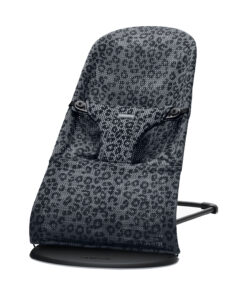 BabyBjörn Bliss Mesh Wipstoel Antraciet Luipaard