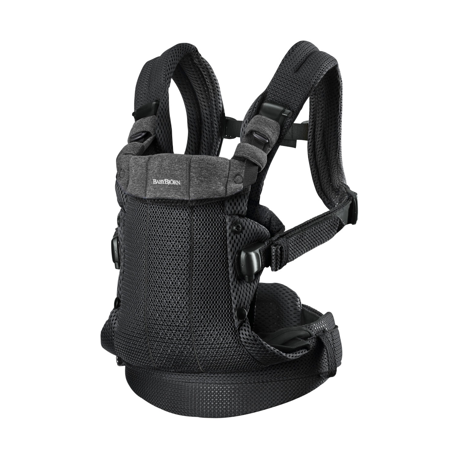 BabyBjörn Harmony 3D Mesh Draagzak Zwart