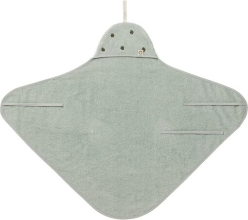 Badcape Newborn Puritan Gray | Noppies