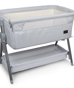 Baninni Co-sleeper Elia 92x55x82 cm lichtgrijs