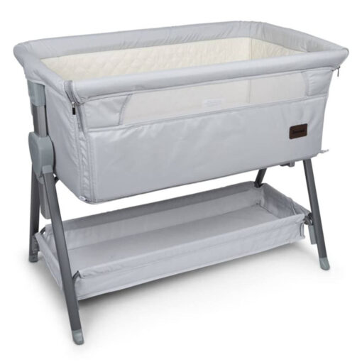 Baninni Co-sleeper Elia 92x55x82 cm lichtgrijs