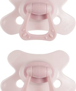 Difrax - Natural Fopspeen- 6+ maanden - Roze - 2 Stuks