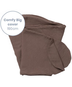 Doomoo Comfy Big Tetra Voedingskussenhoes - Chocolat