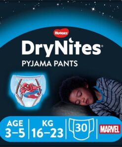 DryNites luierbroekjes - jongens - 3 tot 5 jaar (16 - 23 kg) - 30 stuks - voordeelverpakking