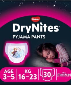 DryNites luierbroekjes - meisjes - 3 tot 5 jaar (16 - 23 kg) - 30 stuks - voordeelverpakking