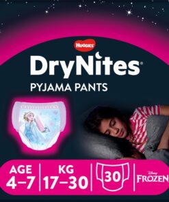 DryNites luierbroekjes - meisjes - 4 tot 7 jaar (17 - 30 kg) - 30 stuks - voordeelverpakking