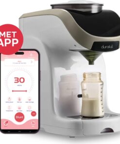 Duraful Baby Senseo - Baby Melk Machine - Baby Fles Maker - Flesvoeding Apparaat - Flessenwarmer - Flesverwarmer - Memory functie - Veiligheidsindicatoren - Incl. App en NL Handleiding