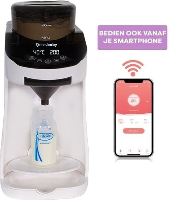 Easybaby Milk Maker - Flesvoeding Apparaat / Baby Senseo - Baby Fles Maker - Flessenwarmer - Flesverwarmer