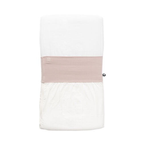 Fedde & Kees Nunki Co-Sleeper - 50 x 90 cm - Misty Pink / Off White