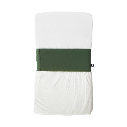 Fedde & Kees Nunki Co-Sleeper Laken Botanisch Groen / Off White 50 x 90 cm