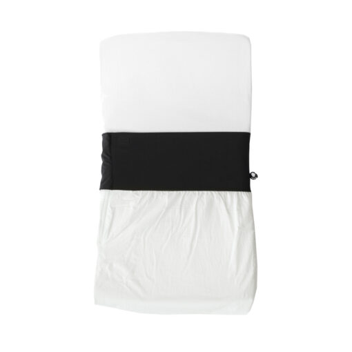 Fedde & Kees Nunki Co-Sleeper Laken Zwart / Off White 50 x 90 cm