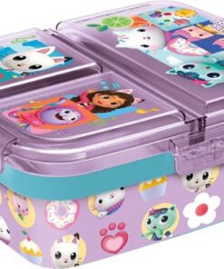 Gabby's Dollhouse Lunchbox met Meerdere Compartimenten