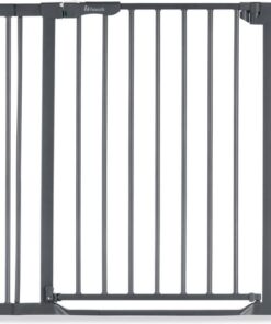 Hauck Clear Step Autoclose 2 Set +9 cm - Veiligheidshek met verlenging - Dark Grey