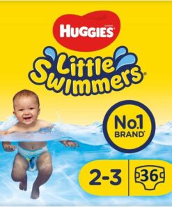 Huggies Little Swimmers - zwemluiers - maat 2/3 - (3 tot 8 kg) - voordeelverpakking - 36 stuks