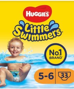 Huggies Little Swimmers - zwemluiers - maat 5/6 - (12 tot 18 kg) - voordeelverpakking - 33 stuks