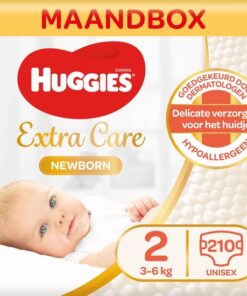 Huggies luiers - Maat 2 (3 tot 6 kg) - 210 stuks - Newborn - Voordeelverpakking