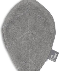 Jollein - Speendoekje Badstof Leaf (Storm Grey) - Speenknuffel, Speendoekje Baby, Speendoek - Polyester-katoen