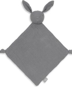 Jollein - Speendoekje Bunny Ears (Storm Grey) - Speenknuffel, Speendoekje Baby, Speendoek - Katoen