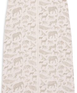 Jollein Baby Zomer Slaapzak Hydrofiel 90cm Animals - Olive Green