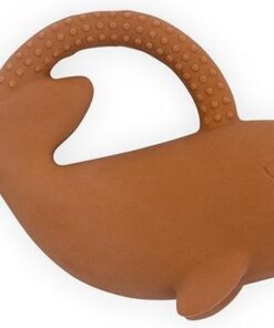 Jollein Bijtring Rubber Whale - Caramel