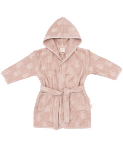 Jollein Miffy Jacquard Badjas - Wild Rose - 1-2 Jaar