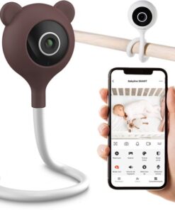 Lionelo Babyphone SMART - Intelligente babyfoon - Overal installeren - Bewegings- en geluidsdetectie - APP