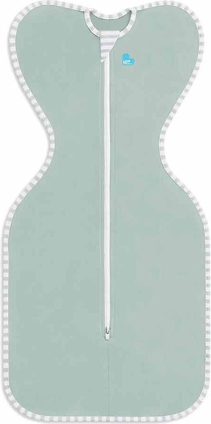 Love to Dream™ Babyslaapzak Swaddle Up™ - Inbakeren - Baby 0-3 maanden - 3.5-6 kg - Zomer - Olijf groen
