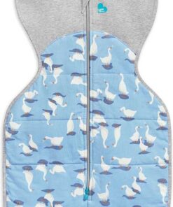 Love to Dream Babyslaapzak Swaddle Up - Inbakeren - Baby 0-3 maanden - 3.5-6 kg - Winter - Oud blauw