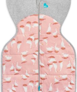 Love to Dream Babyslaapzak Swaddle Up - Inbakeren - Baby 3-6 maanden - 6-8.5 kg - Winter - Oud roze