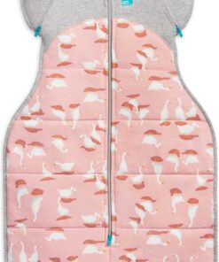 Love to Dream™ Babyslaapzak Swaddle Up™ - Inbakeren afbouwen - Baby 4-6 maanden - 6-8.5 kg - Winter - Pink