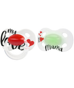 Medela Baby Fopspeen Day & Night Love Mama 18+ Mnd 2 Stuks