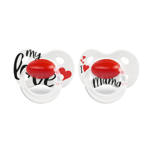 Medela Original Baby Fopspeen Love Mama 0-6 Mnd 2 Stuks