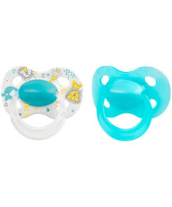 Medela Original Baby Fopspeen Turqoise Blue 0-6 Mnd 2 Stuks