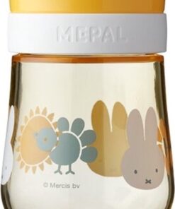 Mepal Mio 360° oefenbeker – 300 ml – Makkelijk vast te houden – Kinderservies – Nijntje explore